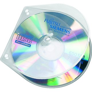 CD-Hlle VELOBOX, PP, 125x125x4mm, fr: 1 CD, farblos, transparent