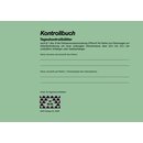 Kontrollbuch, mit 30 Tageskontrollbltter, A5 quer, 32 Blatt