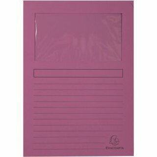 Sichtmappe Forever®, Karton (RC), 120 g/m², A4, 22 x 31 cm, violett