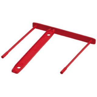 Abheftbügel, Kunststoff, Füllh.: 85 mm, rot