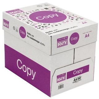 1/4 Palette  Rey Copy Daily Use  A4,holzfrei,ecf Chlorfrei,80g/qm, Inhalt 10 Karton
