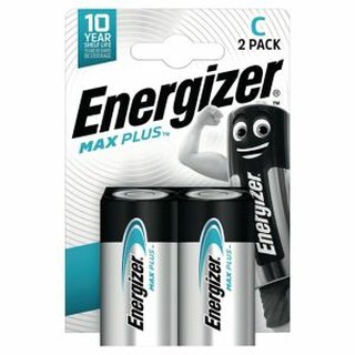 Batterie Energizer 638900, Baby, LR14/C, 1,5 Volt, Advanced, 2 Stck