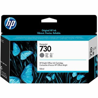 Tinte HP P2V66A 730, 130 ml, grau