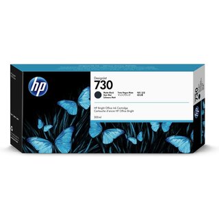 Tintenpatrone HP P2V71A - 730, Inhalt: 300ml, mattschwarz