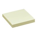 Haftnotiz stickies  75 x 75 mm, gelb, quadratisch 100...