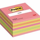 Haftnotiz-Würfel 3M Post-it 2028NP, 76x76mm, 450 Blatt, pink