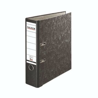 Ordner Recycling Plus, Wolkenmarmorpapier, A4, 80 mm,...