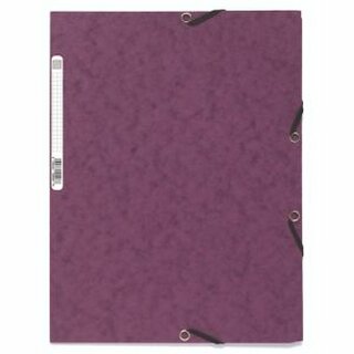 Eckspanner Exacompta 55508E, A4+, aus Karton, für 250 Blatt, violett