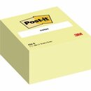 Haftnotiz-Würfel 3M Post-it 636B, 76x76mm, 450 Blatt, gelb