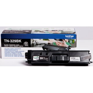 Toner Brother TN-329BK, Reichweite: 6.000 Seiten, schwarz