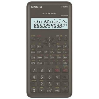Taschenrechner, FX-82MS, Batteriebetrieb, 12 / 10...