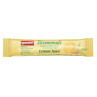 Zitronensaft-Sticks Hellma 70101477, für Tee, a 4ml, 100...