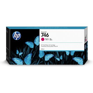 Tintenpatrone HP P2V78A - 746, Inhalt: 300ml, magenta