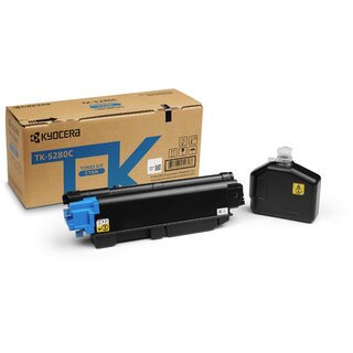 Toner Kyocera TK-5280C, Reichweite: 11.000 Seiten, cyan