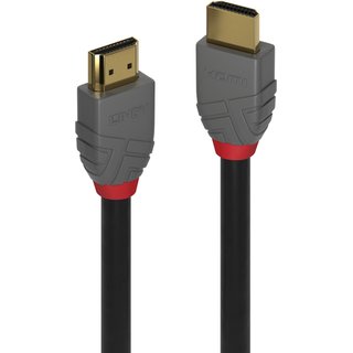 Verbindungskabel Anthra Line, 2xHDMI&trade;-ST/ST, L: 5 m, schwarz