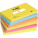 Haftnotizen Post-it 655TFEN, 127 x 76 mm, 6 Blcke  100...