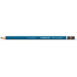 STAEDTLER Bleistift Mars Lumograph 100-3B, sechseckig, 3B, 12 Stck