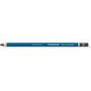 STAEDTLER Lumograph Graphit-Bleistift 100-8B, Blauer...