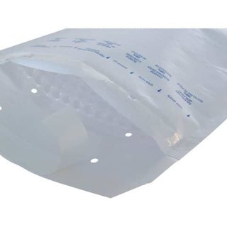 Luftpolster-Versandtasche mit Fenster Farbe: wei Aussenma:200x275mm mit Haftklebung + Lochung fr Klammern