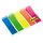 Haftmarker Index Mini 683, blau/grün/gelb/orange/pink, 5 x 20 Blatt