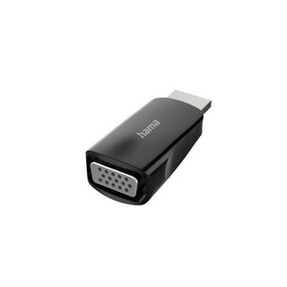 Hama 34621 Hdmi Zu VGA Adapter schwarz