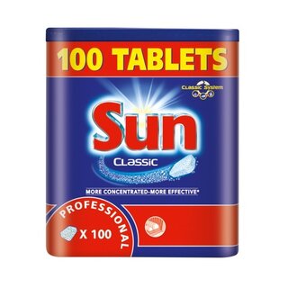 Spülmaschinentabs Sun Professional 2 Phasen, 100 Tabs
