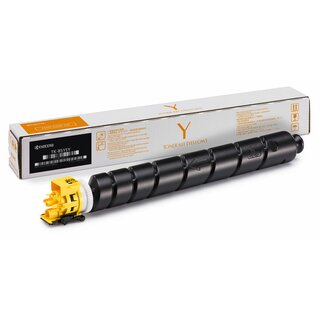 Toner, TK-8515Y, original, gelb, 20.000 Seiten