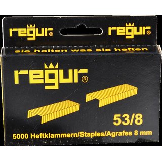 regur Heftklammern für Handtacker 53/R-53/8,...