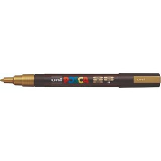 uni-ball Permanentmarker POSCA PC-3M 186581, Rundspitze,...