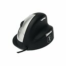 R-Go HE ergonomische Wired Mouse R/Hand Med, schwarz