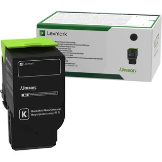 Toner Lexmark 78C20K0, Reichweite: 2.000 Seiten, schwarz