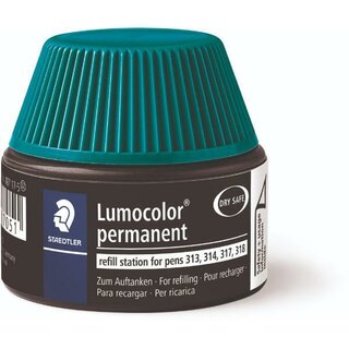STAEDTLER Nachf�llstation Lumocolor 487 17-5, f�r OHP-Faserschreiber, gr�n