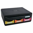 Schubladenbox TOOLBOX MINI, A4+/Utens., schwarz/harlekin