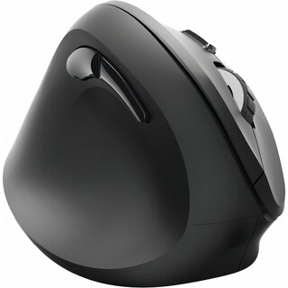 Maus Hama EMW-500L, kabellos, für Linkshänder, schwarz