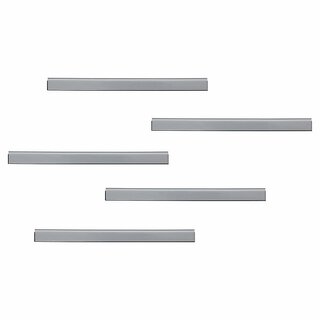 Klemmleiste Durable 470623, Durafix Rail, 210mm, selbstklebend, silber, 5 Stck