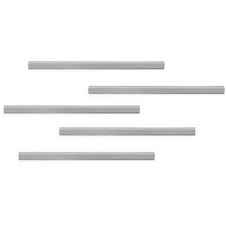 Klemmleiste Durable 470723, Durafix Rail, 297mm, selbstklebend, silber, 5 Stück