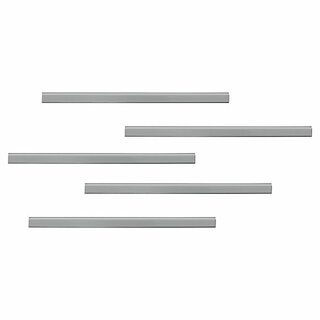 Klemmleiste Durable 470723, Durafix Rail, 297mm, selbstklebend, silber, 5 Stck