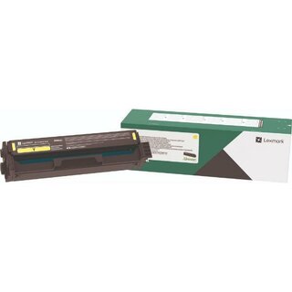 Lexmark Toner C332HY0, Rückgabe, 2.500 Seiten, gelb