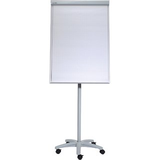 Flipchart mobil rationell, Sternfußstativ mit 5 Rollen,...