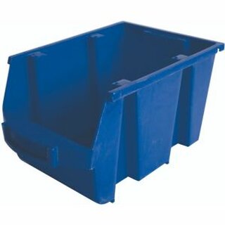 Aufbewahrungsbox, PP, 4 l, 15 x 23,5 x 12,6 cm, blau