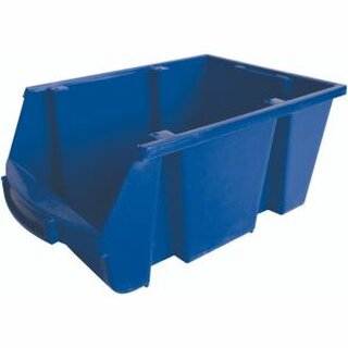 Aufbewahrungsbox, PP, 10 l, 21,5 x 33,5 x 15 cm, blau