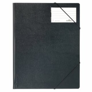 Eckspanner Durable 2320, A4, aus PP, Fassungsvermögen: 150 Blatt, schwarz