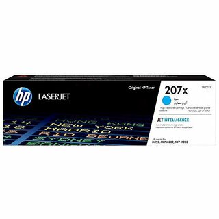 Toner W2211X HP, 207X, cyan