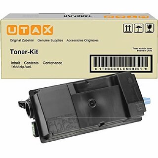 Toner Utax 1T02T90UT0, Reichweite: 12.500 Seiten, schwarz