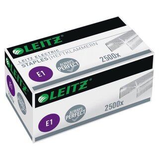 Heftklammern Leitz 5568, No.10, verzinkt, 2500 Stück