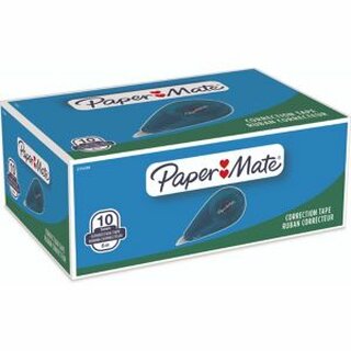 Paper Mate Korrekturroller ECON 2115309, Einweg, 5 mm x 6 m, wei, 10 Stck