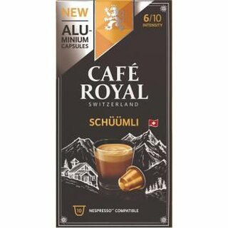 CAFE ROYAL Cafe Flavour Lungo Schmli orange 10 Kapseln Nespresso