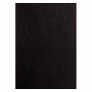 Einbanddeckel Pavo 8011124, A4, Lederstruktur, schwarz, 100 Stck