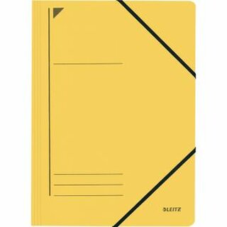 Eckspanner, Karton, 400g/m², A4, 23,2x31,8cm, gelb