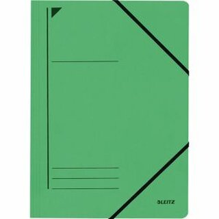 Eckspanner, Karton, 400g/m², A4, 23,2x31,8cm, grün